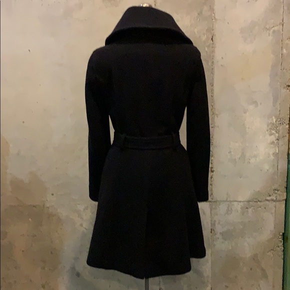 Authentic Coach Belted Wool Coat XS - Picture 2 of 7